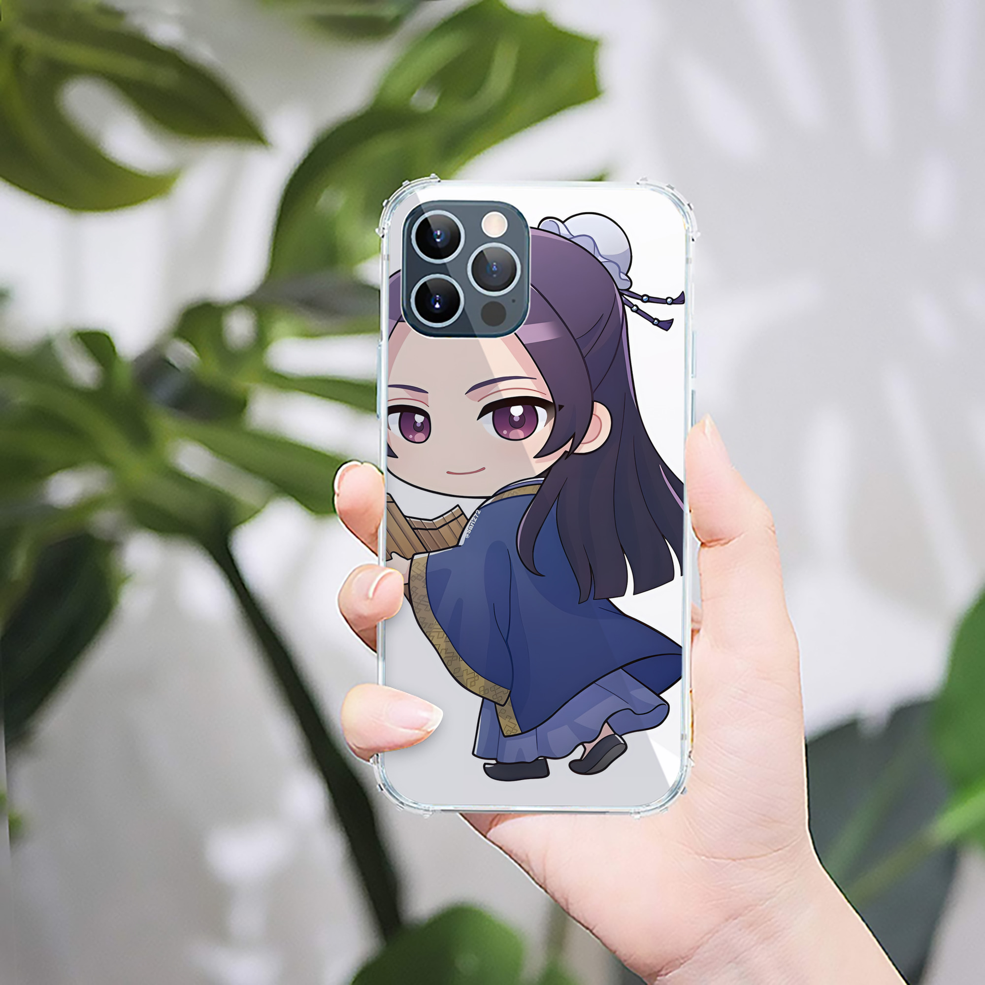 （画像用） 薬屋のひとりごと The Apothecary Diaries 【iPhone 12シリーズ対応】透明スマホケース（クリアソフトケース）